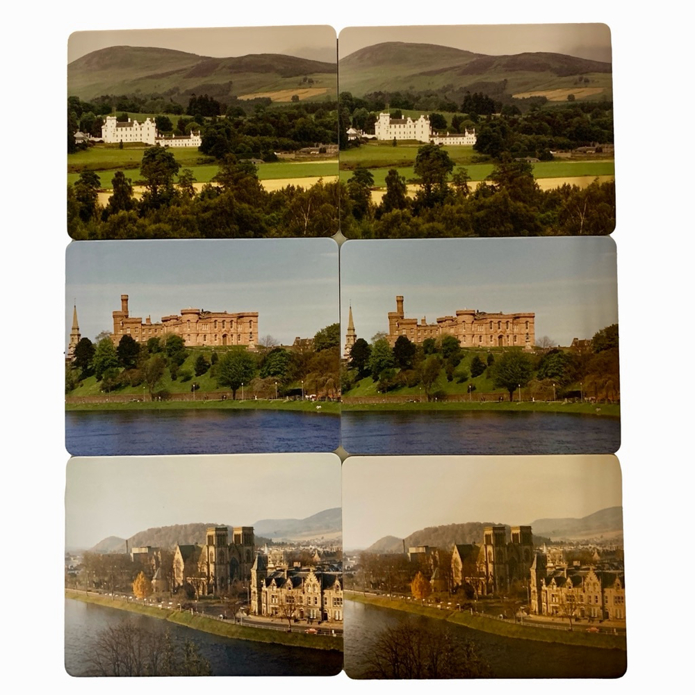 Scottish Countryside Cork Placemats Set of 6